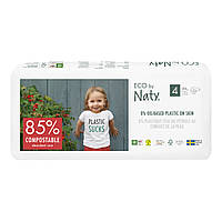 Органічні підгузники Eco by Naty Розмір 4 (від 7 до 18 кг) 44 шт