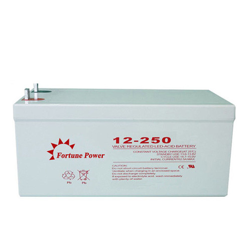 Гелевий акумулятор тяговий Fortune Power GEL Battery 250 Ah 12V