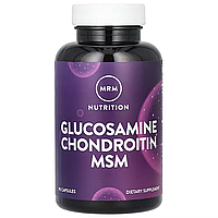 MRM Nutrition, глюкозамін та хондроїтин з МСМ, 90 капсул