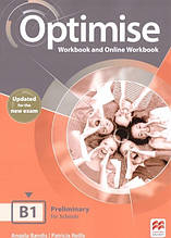 Optimise B1 Workbook without key with Online Workbook (Updated for the New Exam) / Тетрадь без ответов