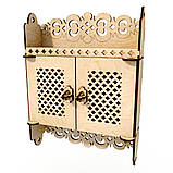 Дерев'яна настінна ключниця, фото 2