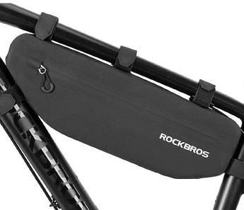 Велосипедна сумка під раму Rockbros AS043 3л BlackEdition Водонепроникна