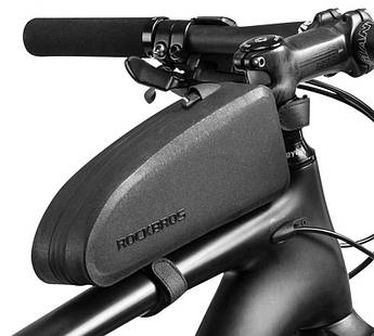 Велосипедна сумка на раму Rockbros 1.6 л AS019-1 Водонепроникна BlackGold Edition