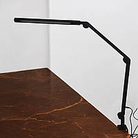 Настільна лампа на струбцині в чорному кольорі SM 6621