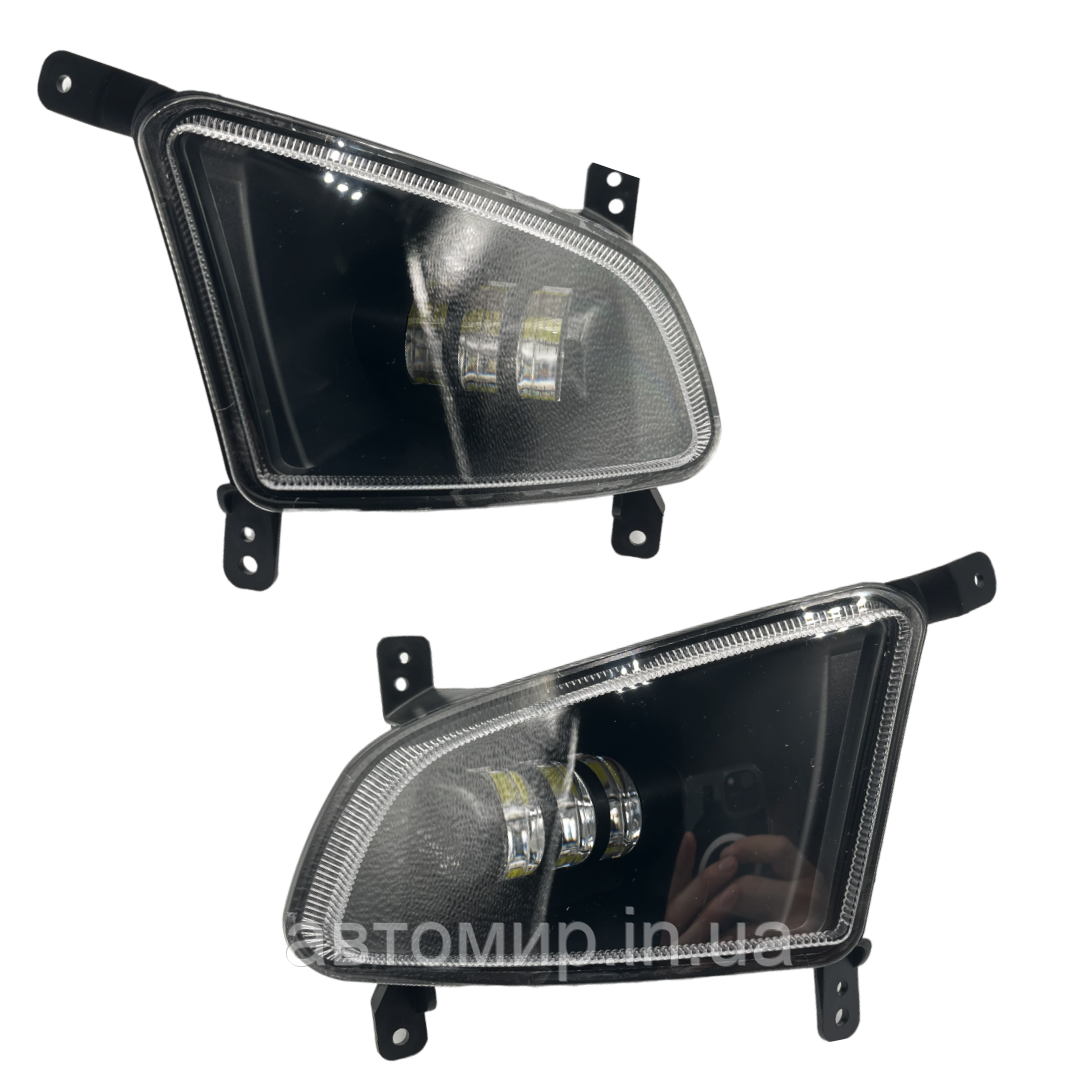 Світлодіодні протитуманні фари ПТФ Led/Лід Priora 2 (2170-2171) 6000K 30W, фото 1