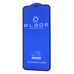 Захисне скло BLADE LITE Series Full Glue iPhone X/Xs/11 Pro без паковання black