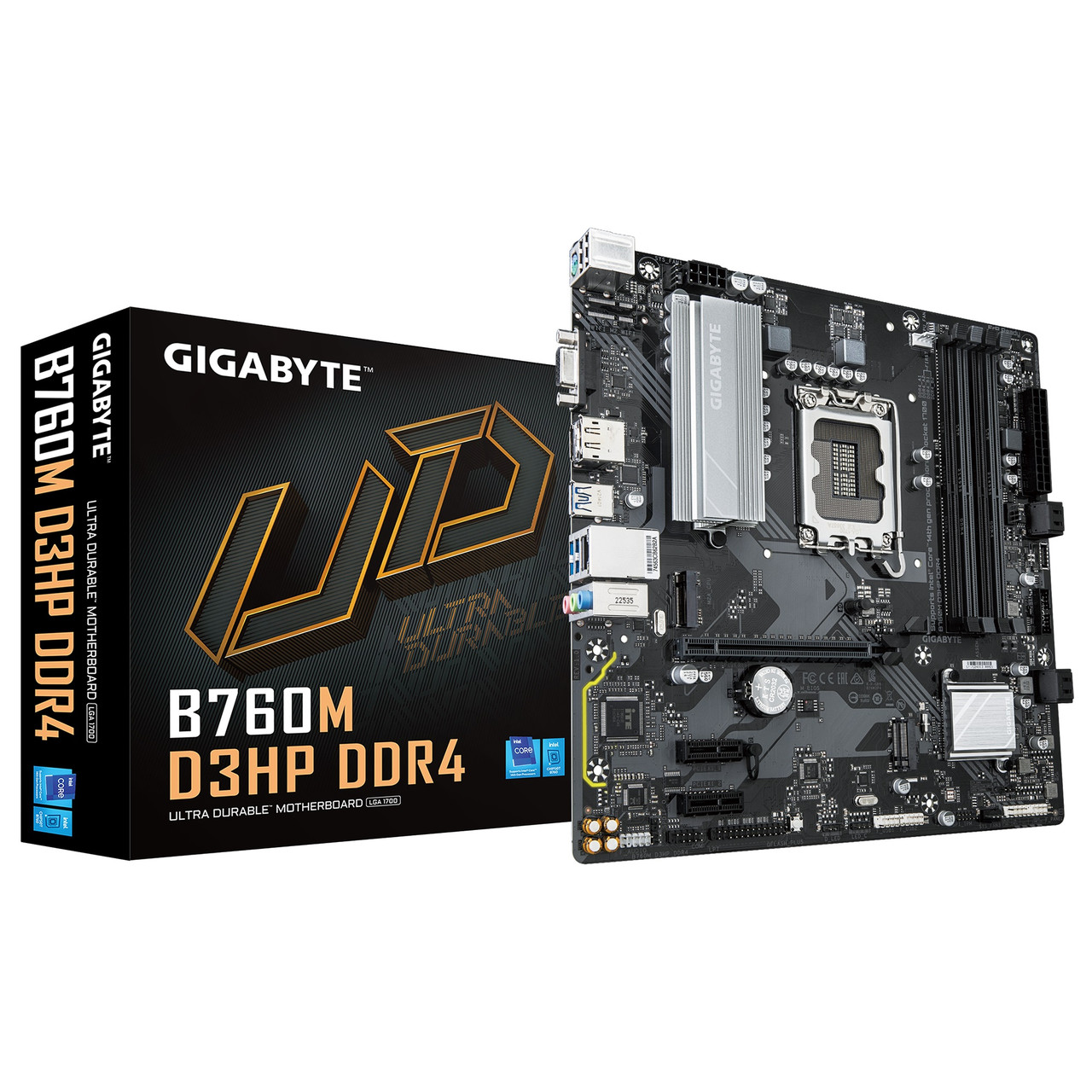 Материнська плата Gigabyte B760M D3HP DDR4 Socket 1700, фото 1