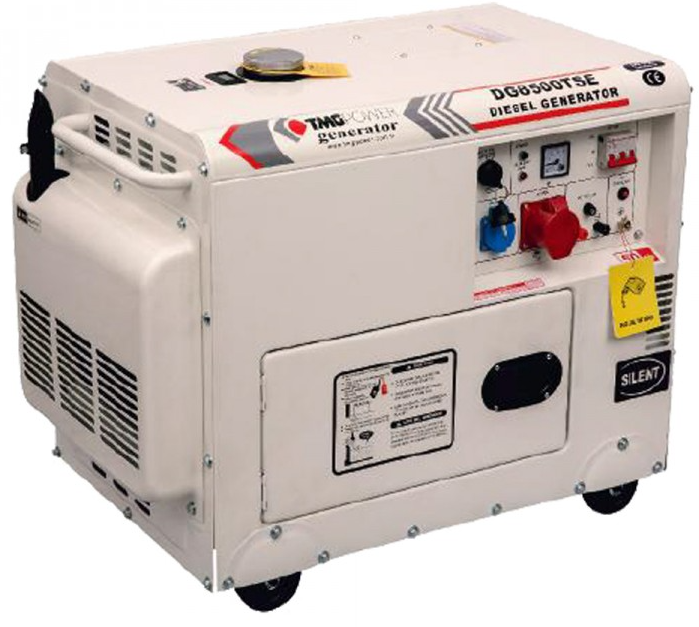Дизельний генератор TMG Power DG 8500TSE ATS (380 В, 7 кВт)