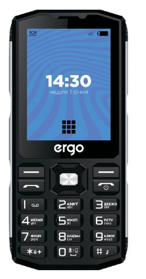 Телефон Ergo E282 Dual Sim Black