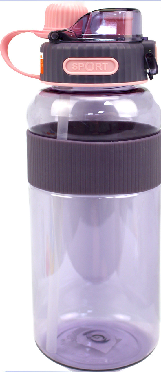 Пляшка для води пласт."Optima" 1500мл фіолет.№O51978, фото 1