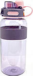 Пляшка для води пласт."Optima" 1500мл фіолет.№O51978, фото 3