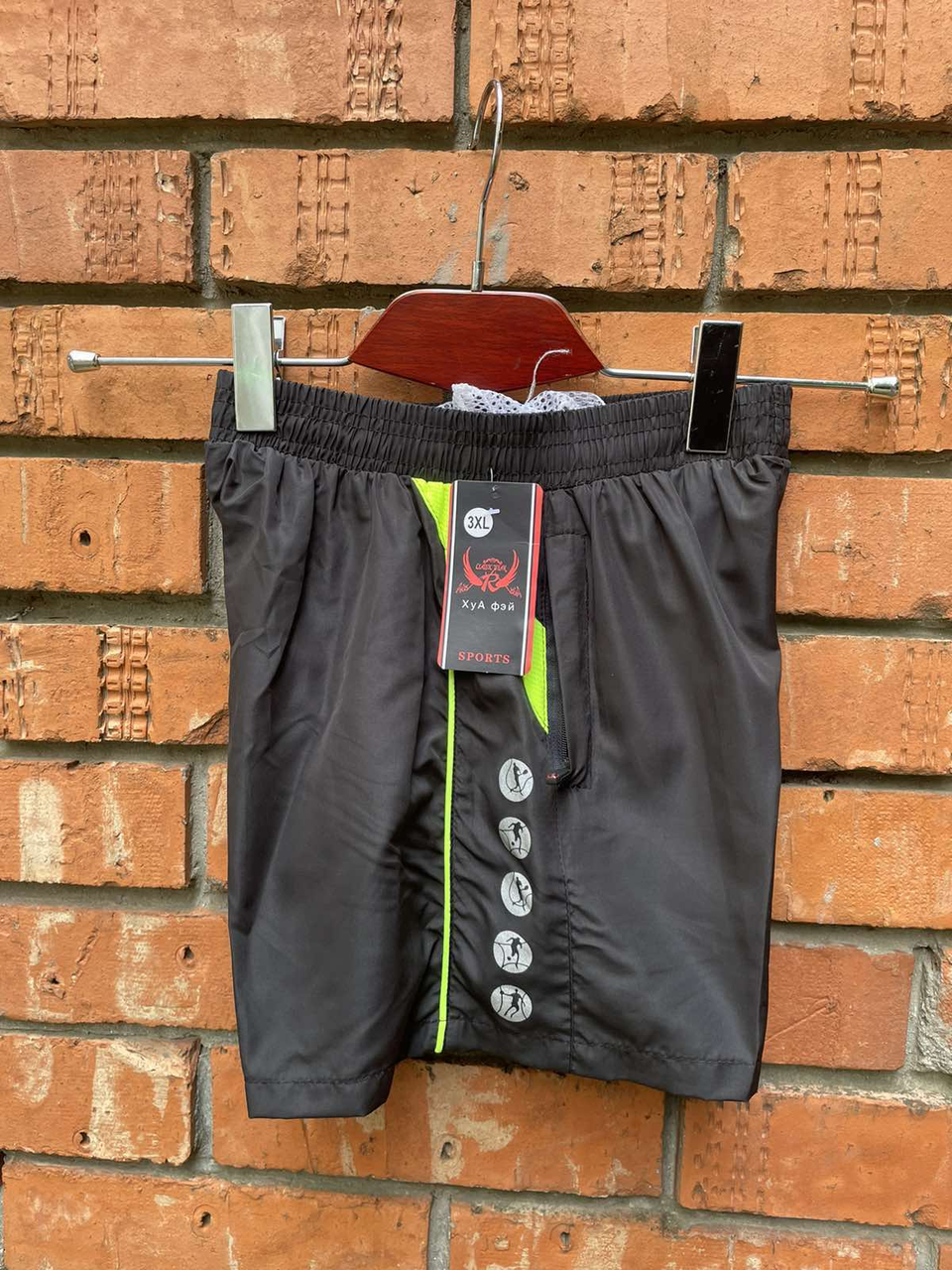 Шорти для підлітків плащівка з сiткою (р-ри: 40-48) H100-3 вир-во Китай, фото 1