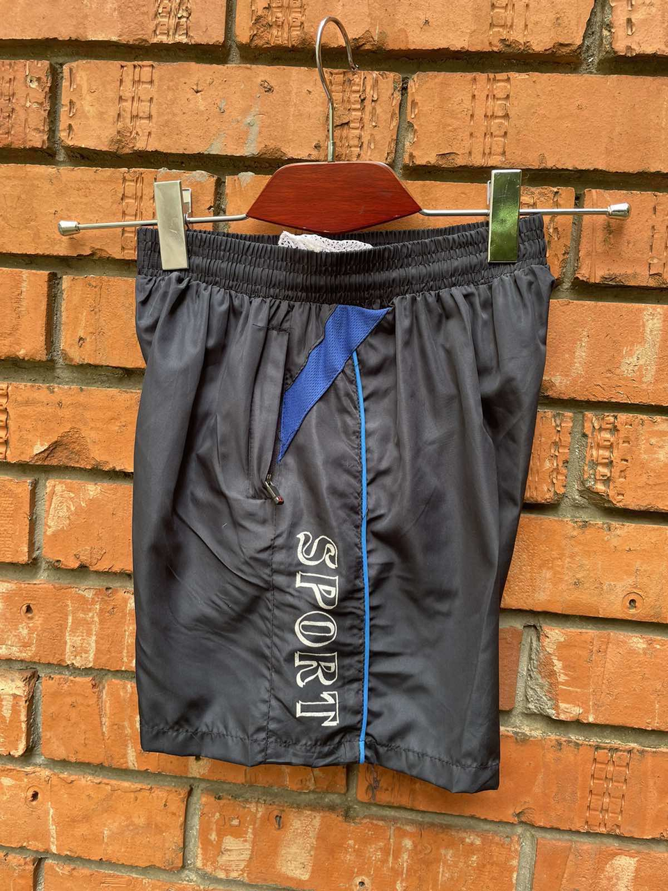 Шорти для підлітків плащівка з сiткою (р-ри: 40-48) H100-33 вир-во Китай, фото 1