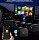 Адаптер бездротовий CarPlay Iphone Andriod, фото 5
