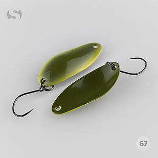 Блесна Shostka Spoon BAY 3g 33 mm. col.67