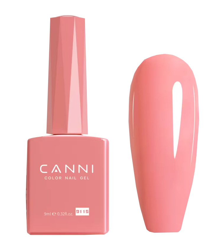 Гель-лак Canni Hema Free No9115, 9 мл (Rose Pink)