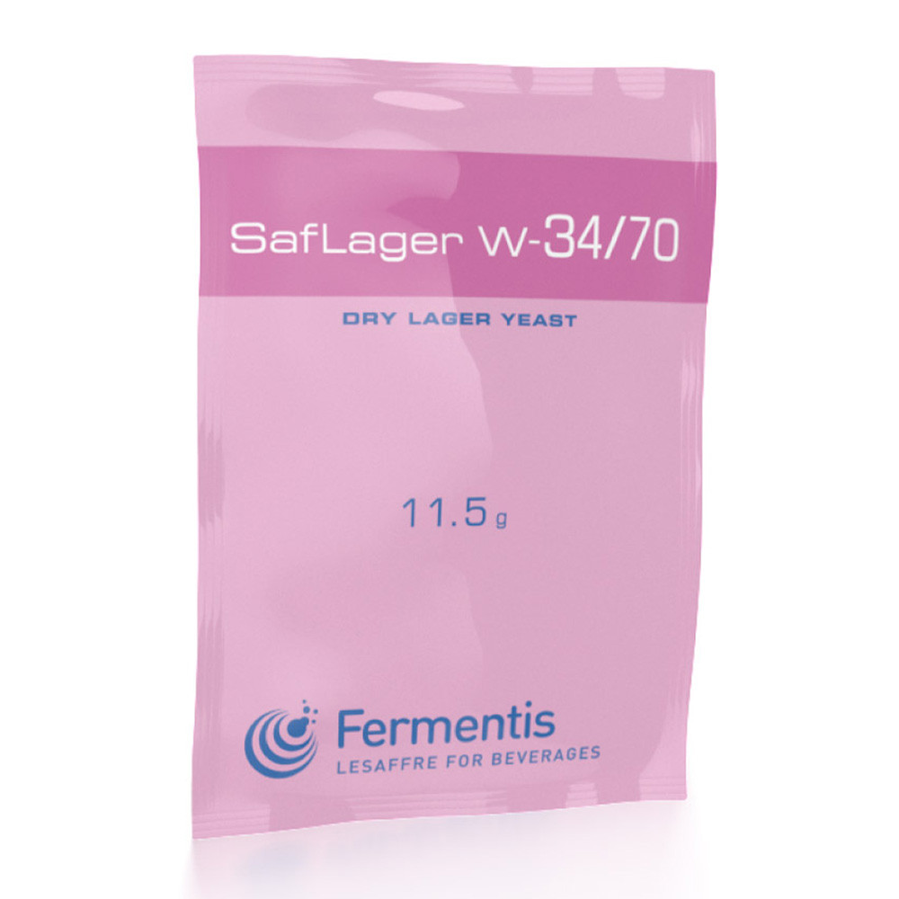Пивні дріжджі Fermentis W-34/70, 11.5 г