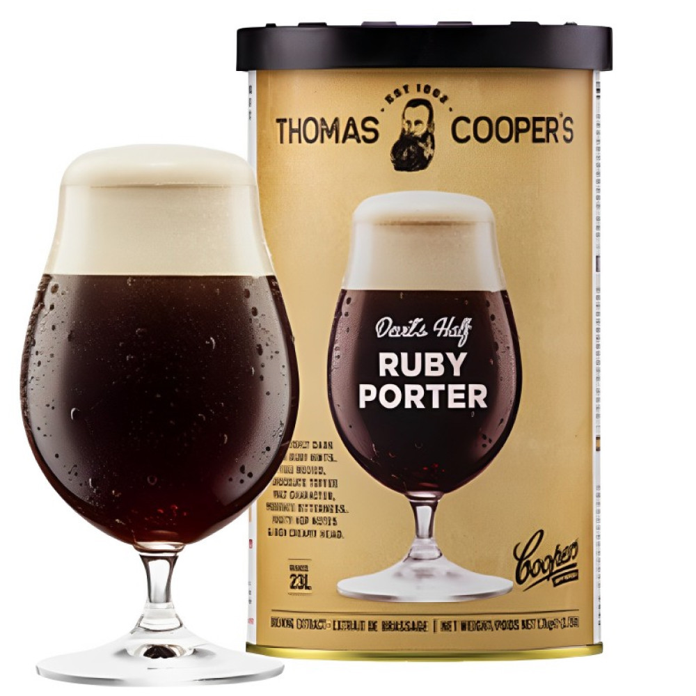 Пивна суміш Coopers Devils Half Ruby Porter на 23 л
