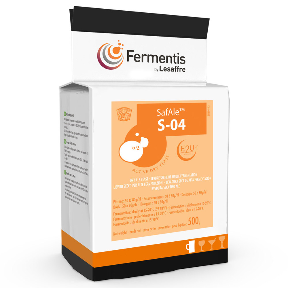 Пивні дріжджі Fermentis S-04, 500 г