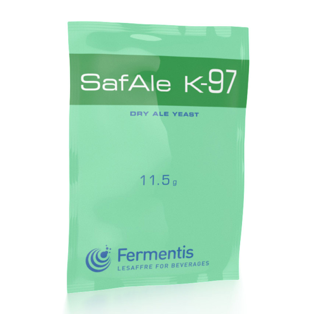 Пивні дріжджі Fermentis K-97, 11.5 г (термін придатності до 11.2025)