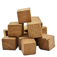 Дубові кубики середнього обсмаження на 10 літрів напою, 30 г (Кавказький дуб)
