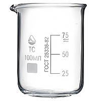 Стакан мірний скляний 100 мл