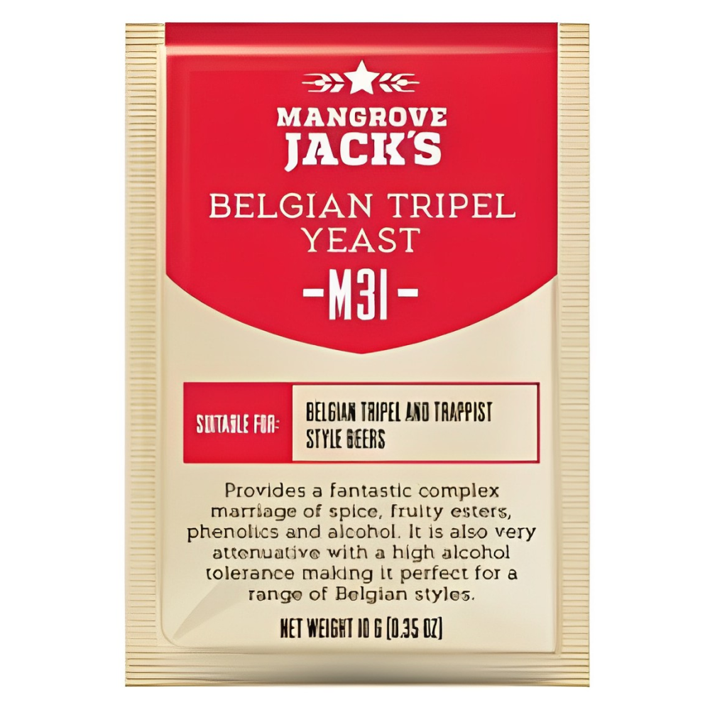 Пивні дріжджі Mangrove Jack's M31 Belgian Tippel, 10 г
