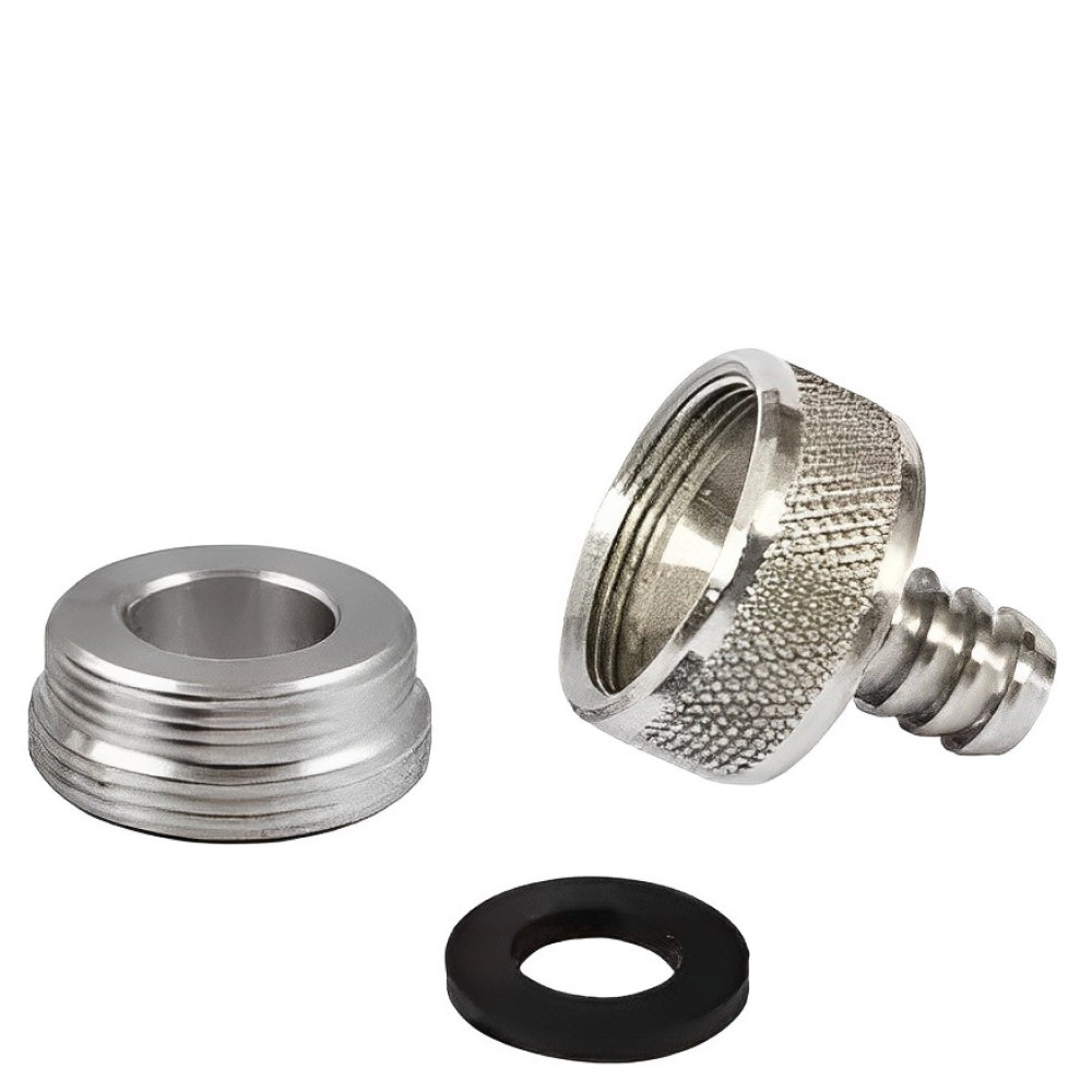 Перехідник на кран із втулкою, діаметр трубки 6 мм