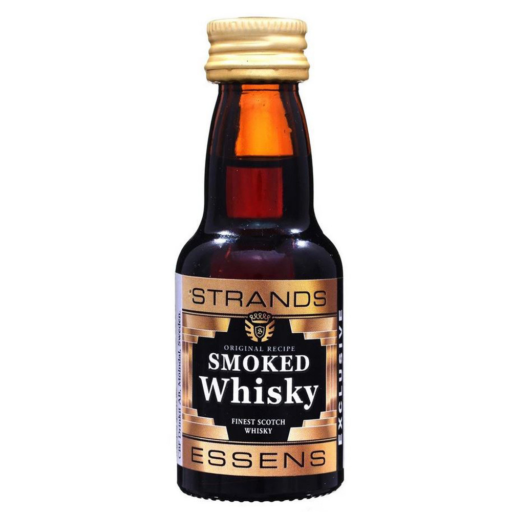 Натуральна есенція Strands Exclusive Smoked Whisky Black (Димний чорний віскі), 25 мл