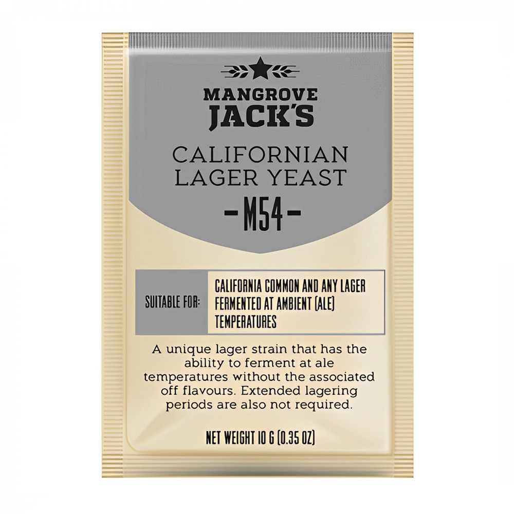 Пивні дріжджі Mangrove Jack's M54 Californian Lager Yeast, 10 г