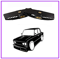 Повітрозабірник 2101-07 жовтий овал з ущільнювачем тюнінг