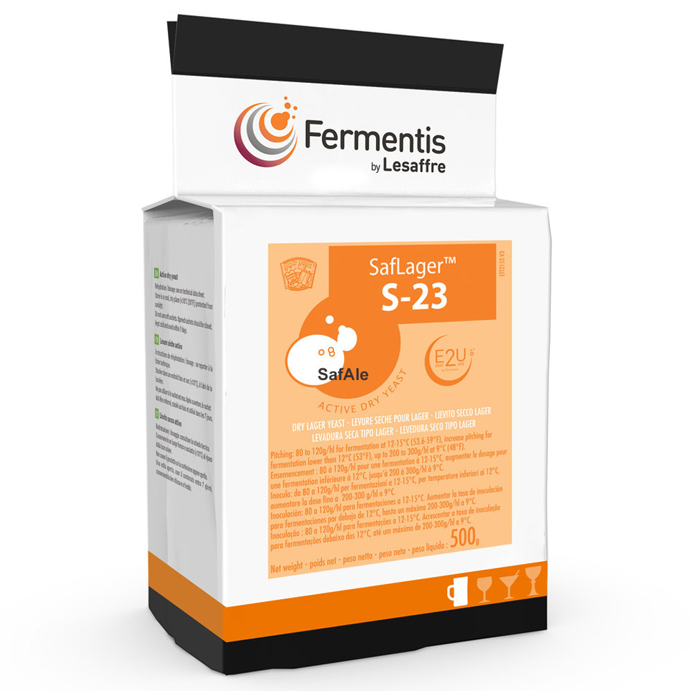 Пивні дріжджі Fermentis S-23, 500 г