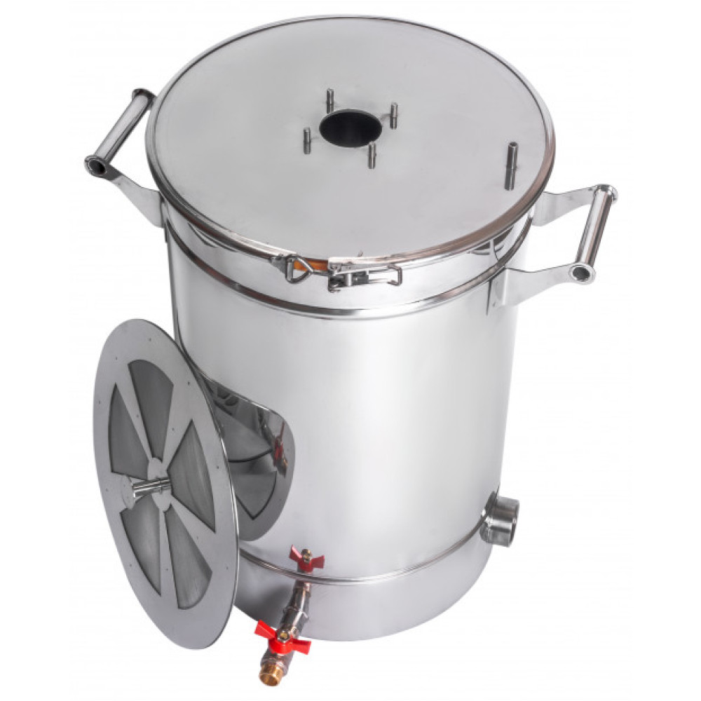 Перегінний куб Смакуй з відкритою кришкою фланець, 37 л