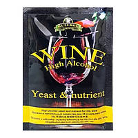 Винні дріжджі Bulldog Wine High Alcohol Yeast, 28 г