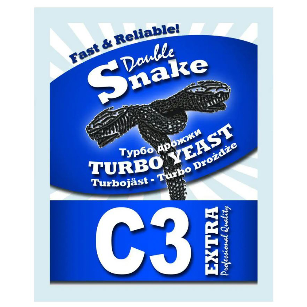 Турбо-дріжджі Double SNAKE C-3 turbo yeast, 90 г