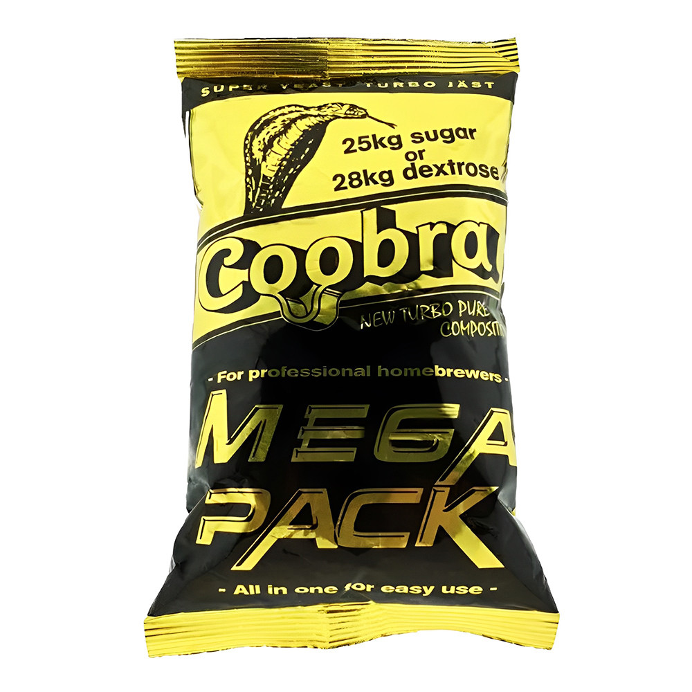 Турбо-дріжджі Coobra Mega Pack 100L, 360 г