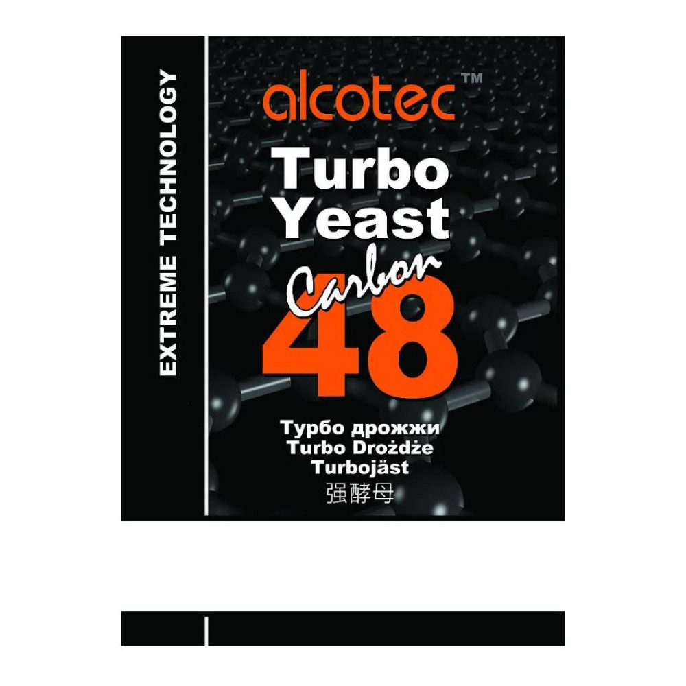 Турбо-дріжджі Alcotec 48 Carbon Turbo, 175 г
