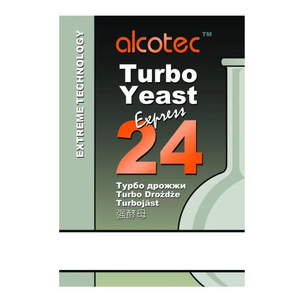 Сухі турбо дріжджі Alcotec Turbo Yeast Express 24