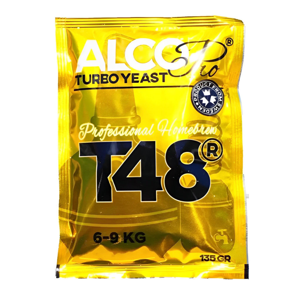 Турбо-дріжджі AlcoProT48 (6-9kg), 135 г