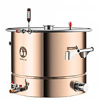 Перегінний куб мідний Смакуй з відкритою кришкою кламп, 40 л