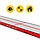 Мат гімнастичний надувний 4FIZJO Air Track Mat 600 x 100 x 15 см White/Red (P-5907739311801), фото 4