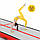 Мат гімнастичний надувний 4FIZJO Air Track Mat 600 x 100 x 15 см White/Red (P-5907739311801), фото 3