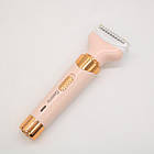 Акумуляторний епілятор з насадками Geemy GM-3074 / Тример жіночий / Електробритва жіноча, фото 5