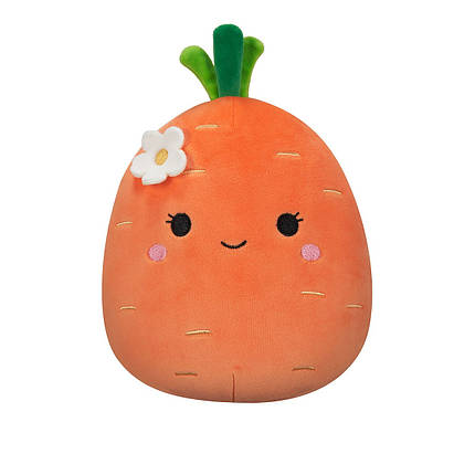 М'яка іграшка SQUISHMALLOWS - МОРКВИНКА КАРОЛІНА (13 cm), фото 1