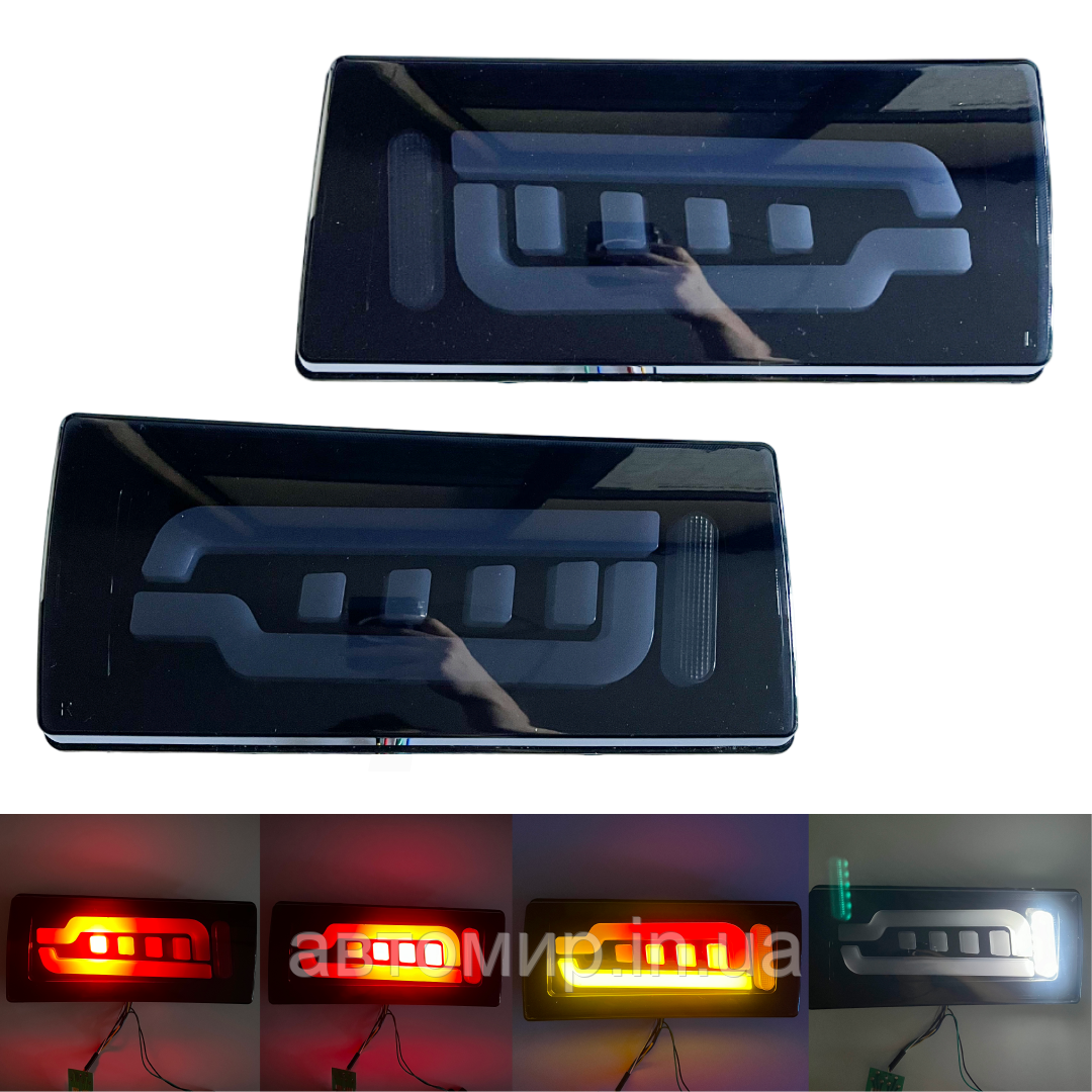 Задні ліхтарі стопа на ВАЗ/LADA 2107 світлодіодні ЛЕД/LED 2шт, фото 1