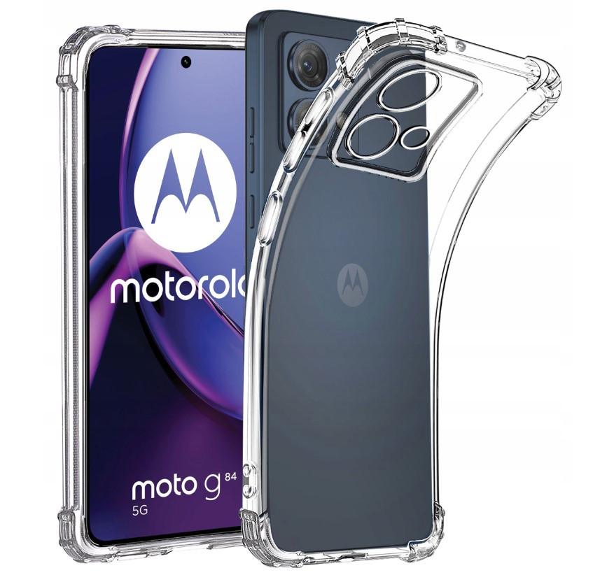 Протиударний прозорий чохол для Motorola Moto G84