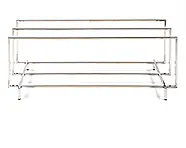 Підставка для взуття металева потрійна (нержавіюча сталь), фото 3