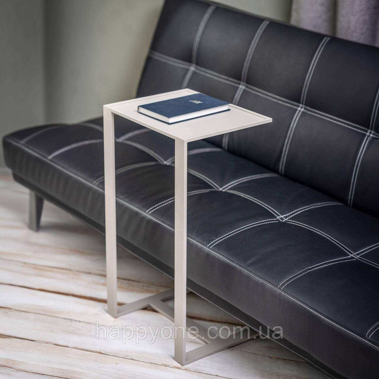 Металевий консольний столик Slide (бежевий), фото 1