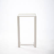 Металевий консольний столик Slide (бежевий), фото 4