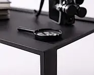 Металевий консольний столик (чорний), фото 8